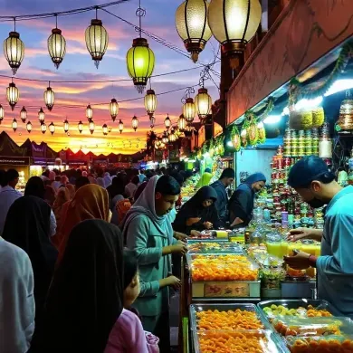 Bazar Ramadhan di Pusat Kota